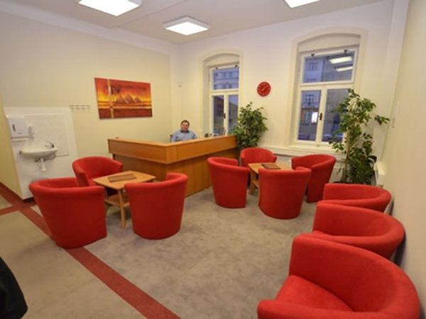 Empfang und Lounge