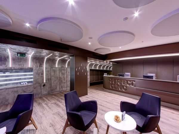 Lounge mit Aquarium