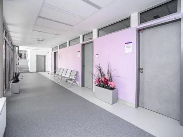 Clinic corridor